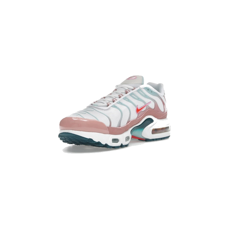 Nike Air Max Plus White Red Stardust Jade Ice Siren Red