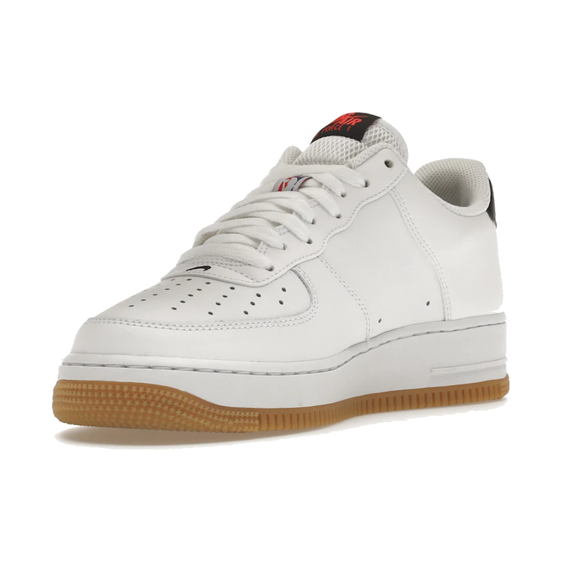 Nike Air Force 1 Low NBA White Crimson Gum
