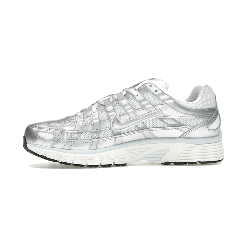 Nike P-6000 White Blue Tint Sail Metallic Silver