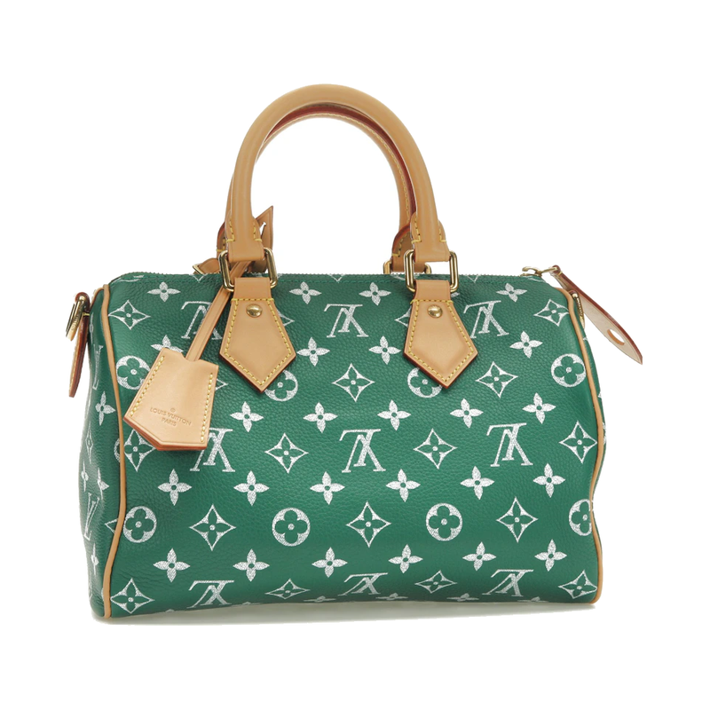 Louis Vuitton Speedy P9 Bandoulière 25 Monogram Leather Green