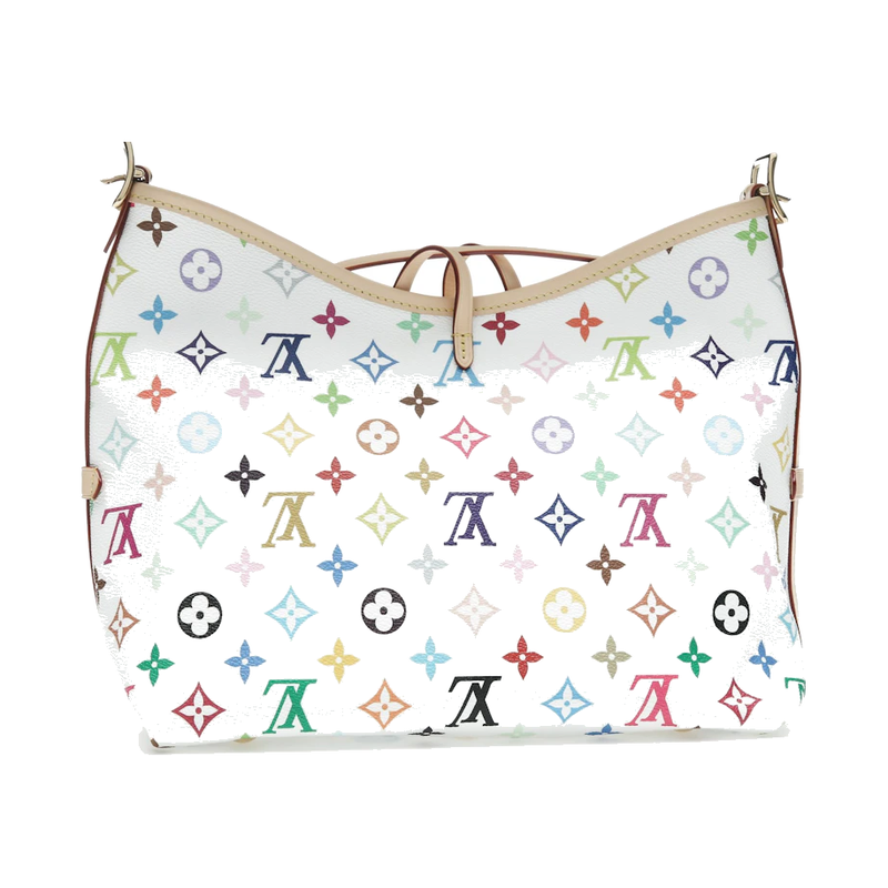 Louis Vuitton x Takashi Murakami CarryAll PM White Multicolored