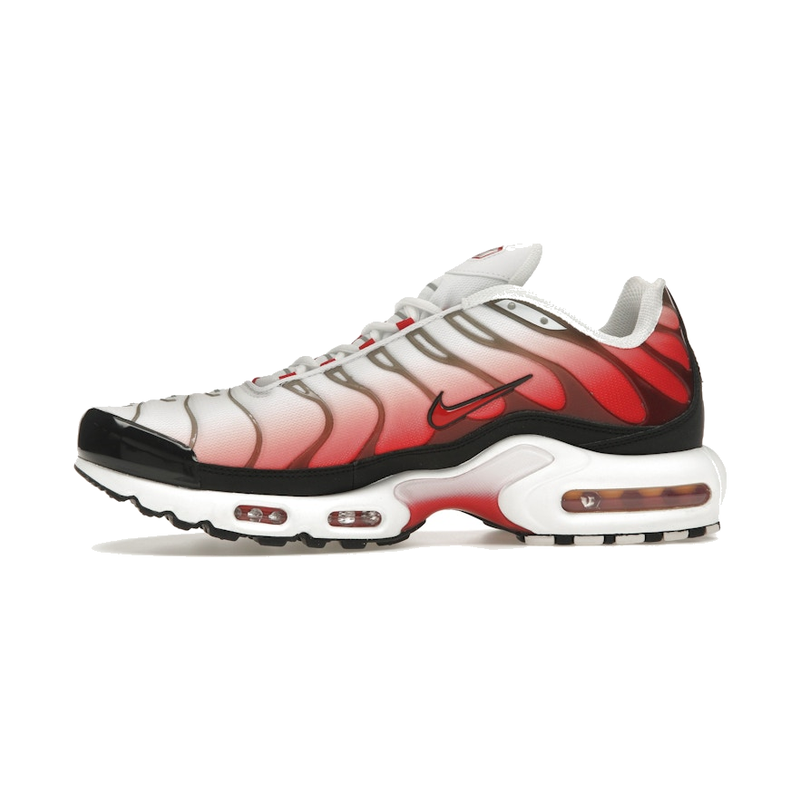 Nike Air Max Plus White Black University Red