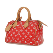Louis Vuitton Speedy P9 Bandoulière 25 Monogram Leather Red