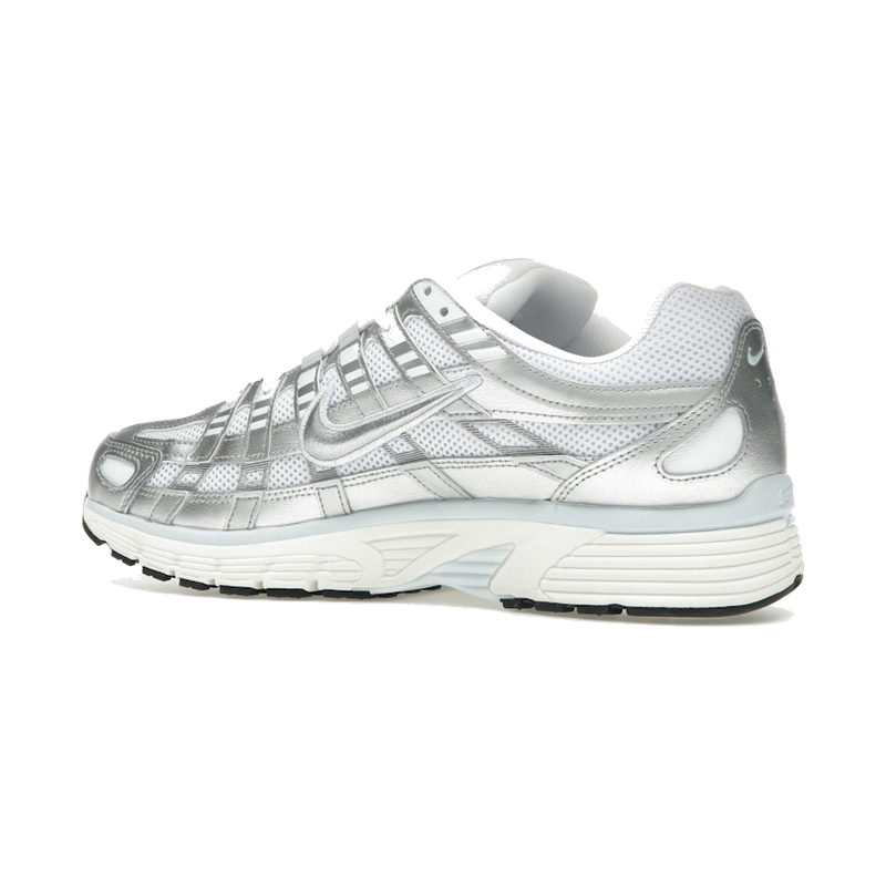 Nike P-6000 White Blue Tint Sail Metallic Silver