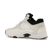 Chanel Low Top Trainer Suede White Black