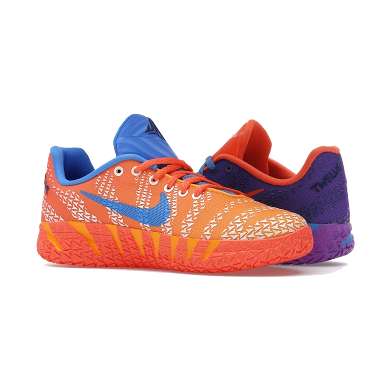Nike Ja 3 Blue Crystal Turf Orange Midnight Navy Metallic Silver