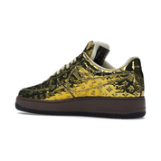 Louis Vuitton Nike Air Force 1 Low By Virgil Abloh Metallic Gold