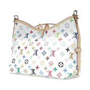 Louis Vuitton x Takashi Murakami CarryAll PM White Multicolored