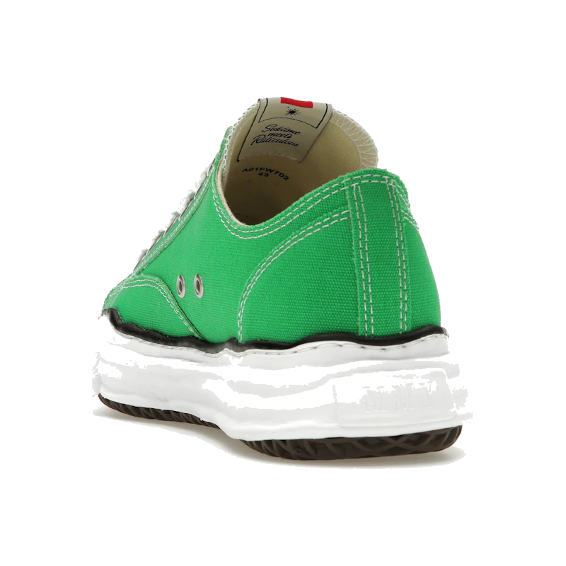 Maison Mihara Yasuhiro Peterson OG Sole Canvas Low Green