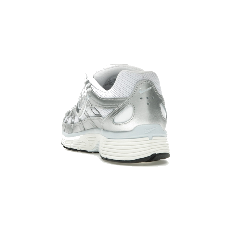 Nike P-6000 White Blue Tint Sail Metallic Silver