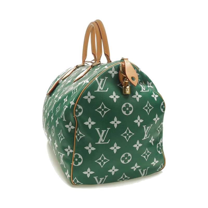 Louis Vuitton Speedy P9 Bandoulière 50 Monogram Leather Green