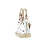 Louis Vuitton x Takashi Murakami Alma BB White Multicolored