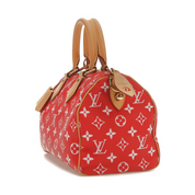 Louis Vuitton Speedy P9 Bandoulière 25 Monogram Leather Red