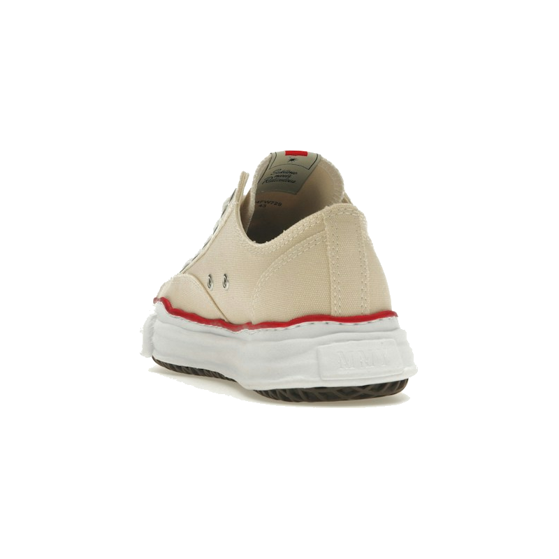 Maison Mihara Yasuhiro Peterson OG Sole Canvas Low Natural