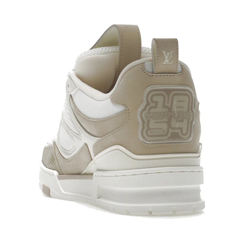 Louis Vuitton LV Skate Sneaker Beige White