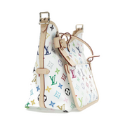 Louis Vuitton x Takashi Murakami CarryAll PM White Multicolored
