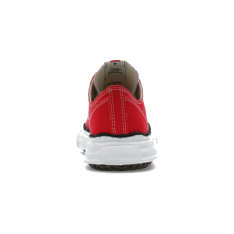 Maison Mihara Yasuhiro Peterson OG Sole Canvas Low Red