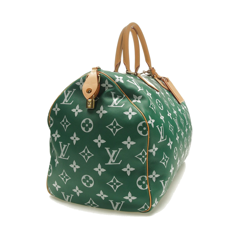 Louis Vuitton Speedy P9 Bandoulière 50 Monogram Leather Green