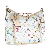 Louis Vuitton x Takashi Murakami CarryAll PM White Multicolored