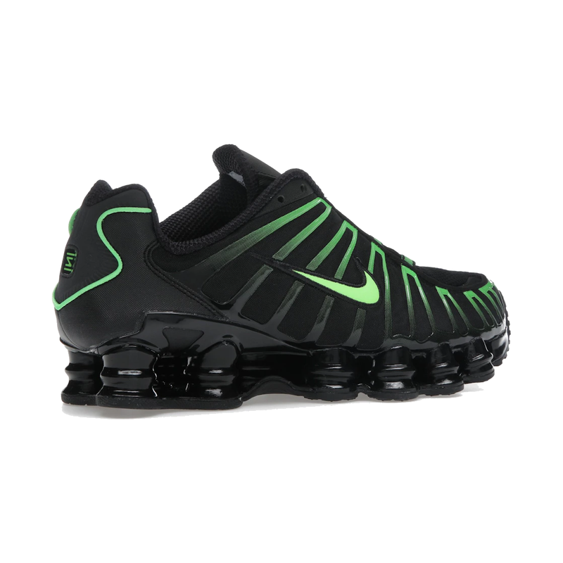 Nike Shox TL Black Green Strike