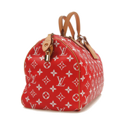 Louis Vuitton Speedy P9 Bandoulière 40 Monogram Leather Red