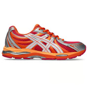 ASICS Gel-Sekiran Bright Rose en mesh rose vif avec amorti GEL, détails techniques et silhouette contemporaine.