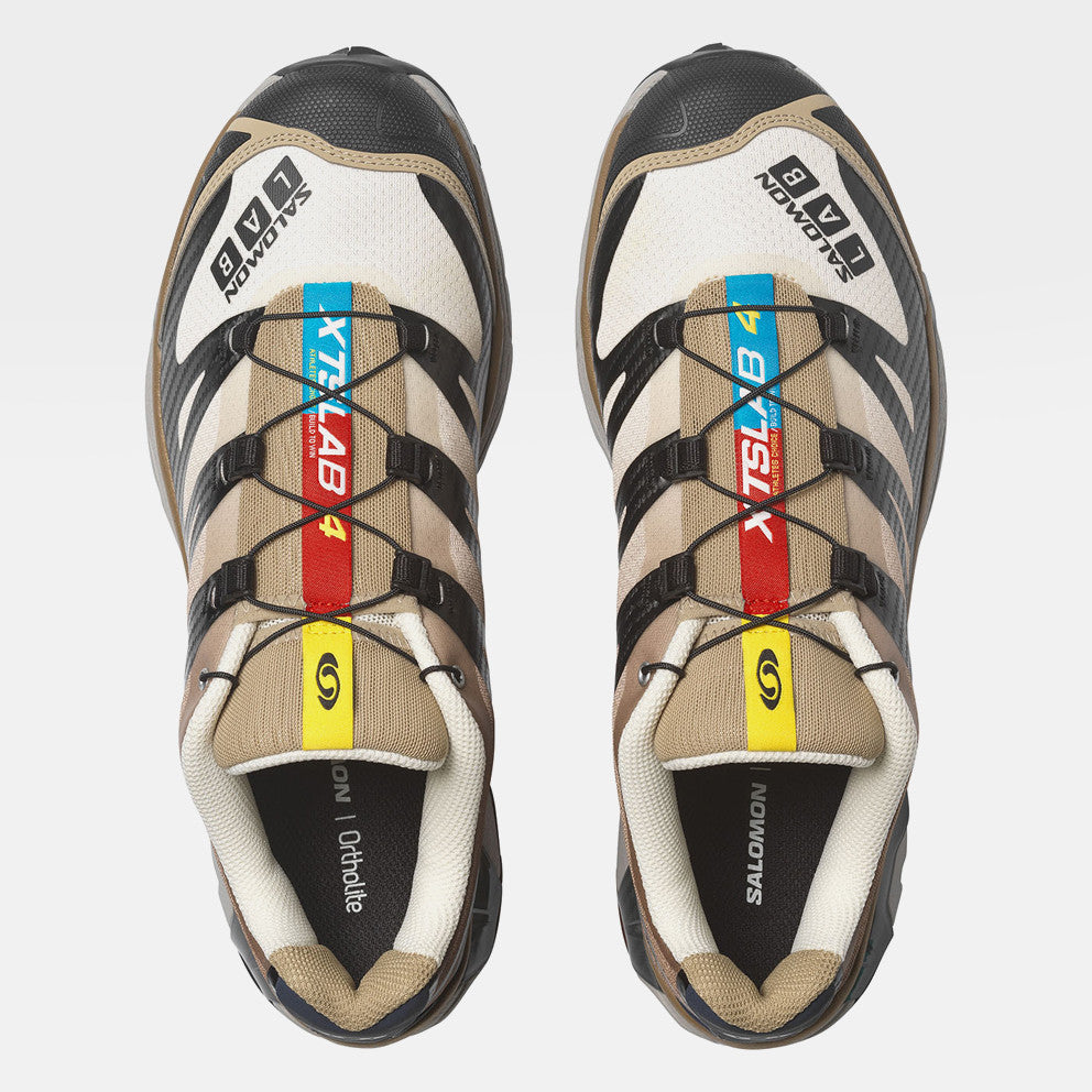 Salomon XT-4 OG Black Desert Tan L49217100 en noir avec détails beige Desert Tan et Vanilla Ice, semelle technique et châssis Agile Chassis™.