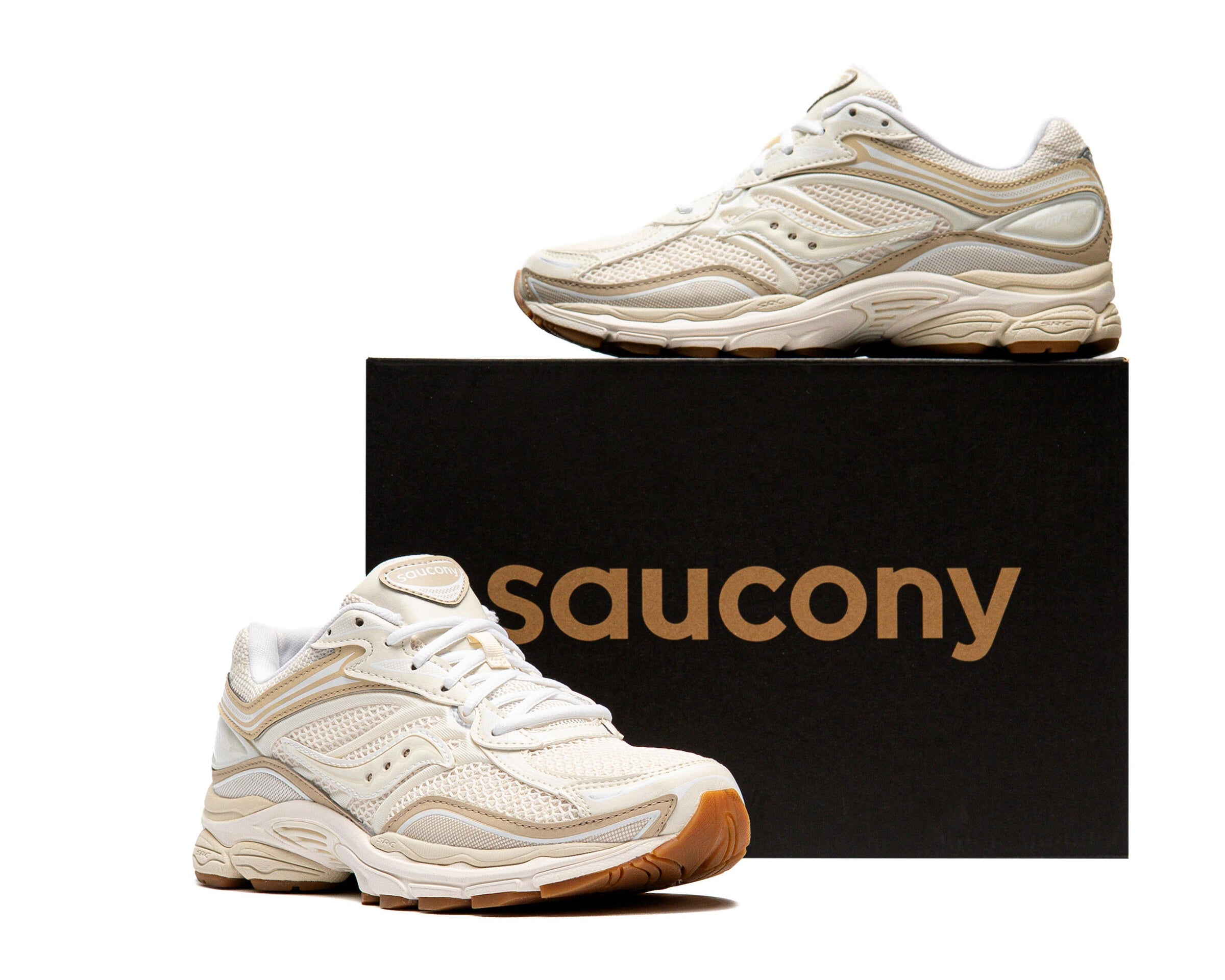 Saucony ProGrid Omni 9 Tomorrow, Meet Yesterday Beige Gum