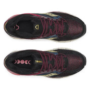 Saucony ProGrid Omni 9 Autumnal Equinox, sneaker running rétro multicolore avec mesh ouvert, accents métalliques irisés et semelle Grid vue du dessus. 