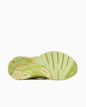 Sneaker Saucony ProGrid Guide 7 3sixteen Lime en mesh et suède premium vert avec amorti ProGrid et détails rétro-running raffinés.