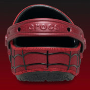 Crocs Classic Clog Marvel Spider-Man Neo inspirées de Spider-Man, avec design exclusif, bride pivotante et semelle légère en résine Croslite™.