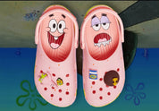 Crocs Classic Clog SpongeBob SquarePants Patrick Star inspirées de Patrick Étoile, avec design exclusif, bride pivotante et semelle légère en résine Croslite™.