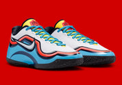 Nike LeBron 23 Stewie avec tige technique multicouche aux couleurs vives contrastées, renforts structurés, amorti protecteur et semelle en caoutchouc à traction multidirectionnelle.