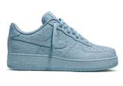 Nike Air Force 1 Low '07 Travis Scott Ice Blue en cuir effet autruche bleu clair, coloris Ice Blue et Celestine Blue.
