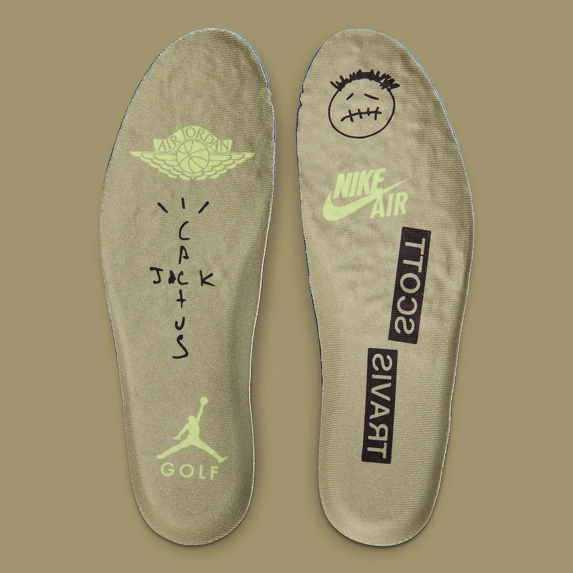 Travis scott jordan 1 insole Clearance
