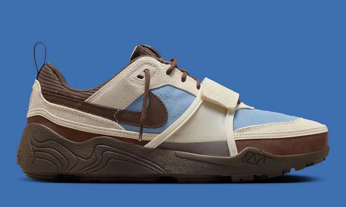 chaussure de ville SPIRIDON CACTUS JACK TRAVIS BLEU , marron , blanc , bleu , semelle confortable , vue de profil