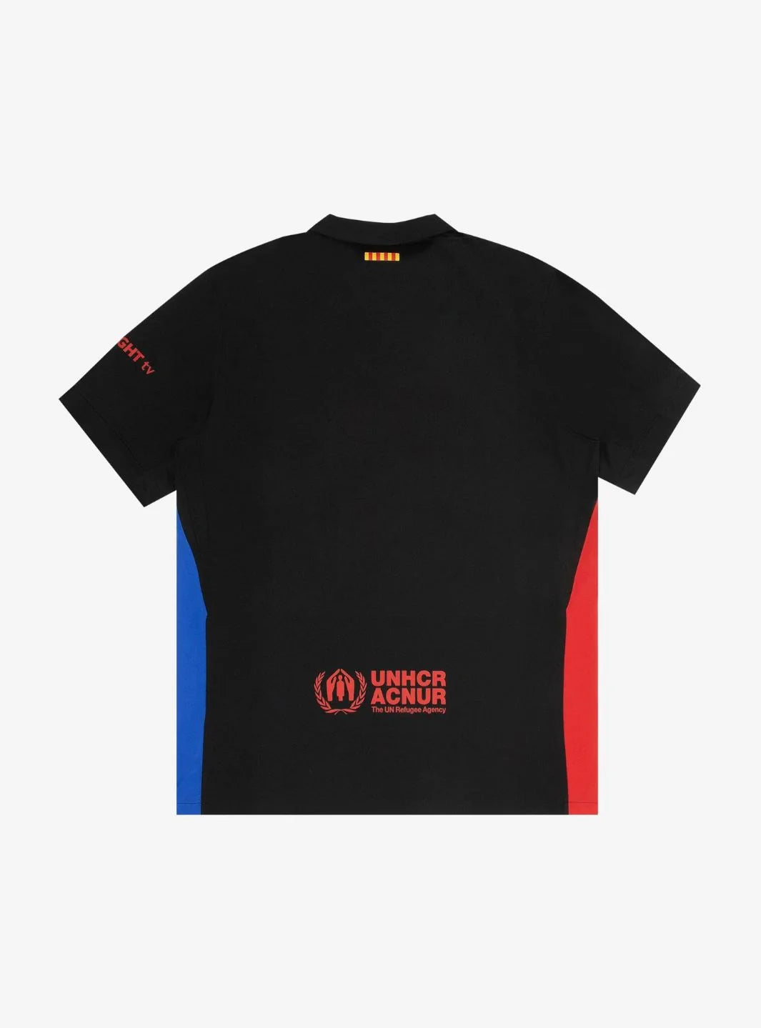Travis Scott x FC Barcelona 2024/25 Match Away Cactus Jack Jersey Black, maillot noir du Barça avec logo Cactus Jack et Swoosh Nike.