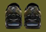 Sneakers Nike Air Max 95 SP Undefeated Geo La Brea Medium Olive avec mesh respirant, suède premium et amorti Air Max visible premium.Vue arrière 
