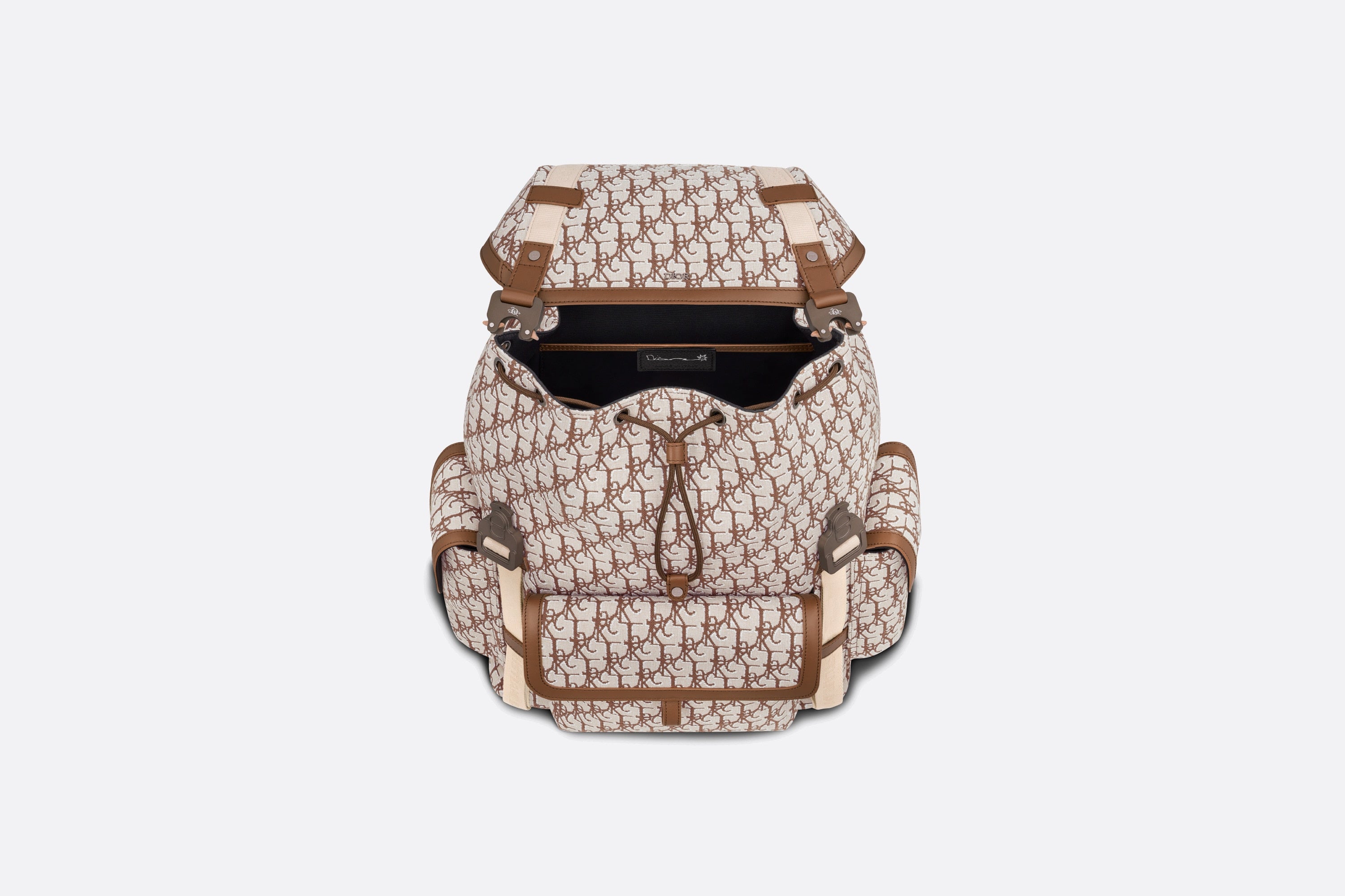 Dior x CACTUS JACK Hit The Road Backpack Coffee Brown
