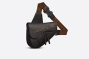 Dior x CACTUS JACK Saddle Bag Black