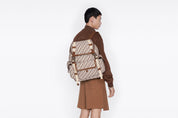 Dior x CACTUS JACK Hit The Road Backpack Coffee Brown