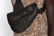 Dior x CACTUS JACK Saddle Bag Black