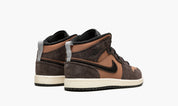Air Jordan 1 Mid SE Dark Chocolate (PS)