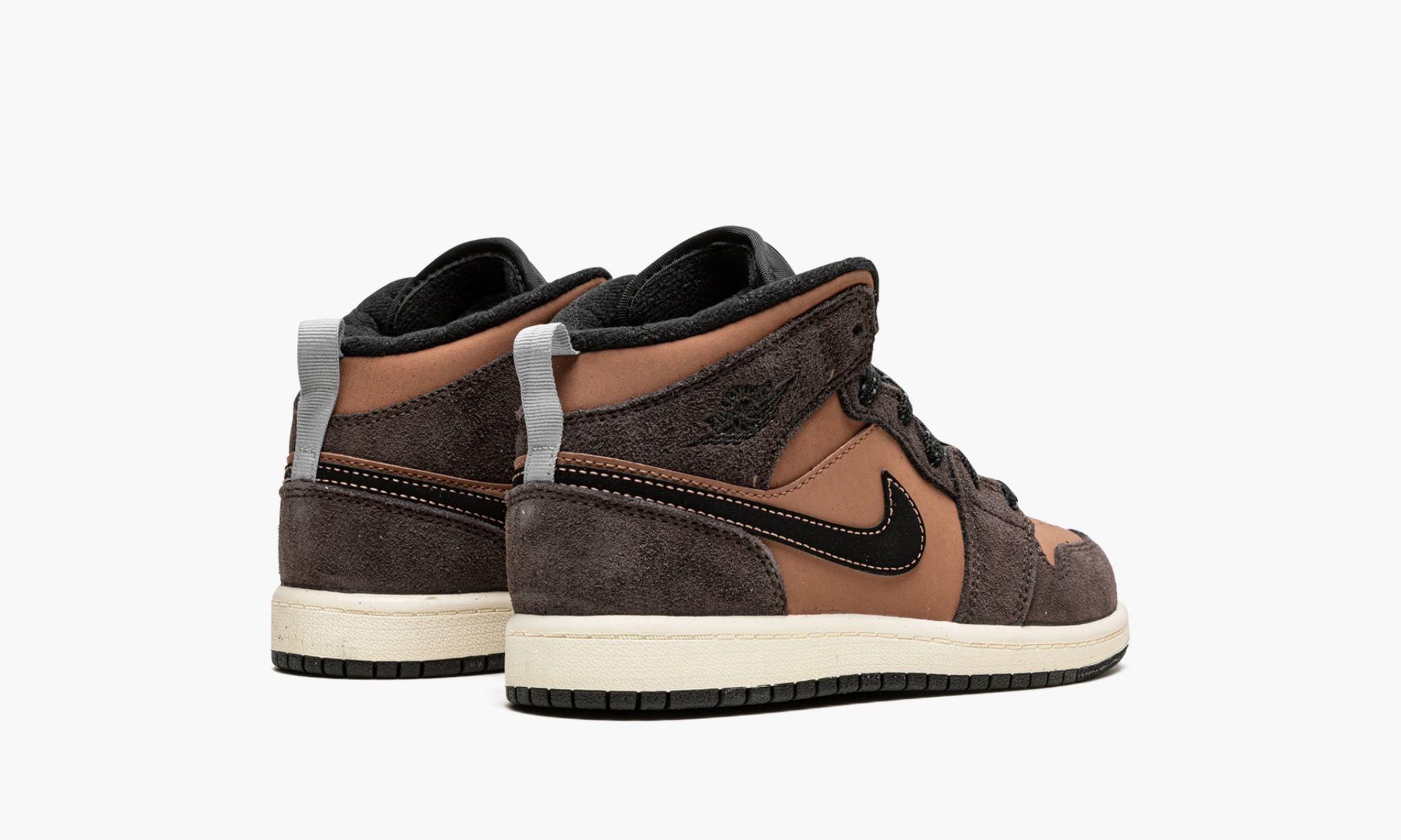 Air Jordan 1 Mid SE Dark Chocolate (PS)