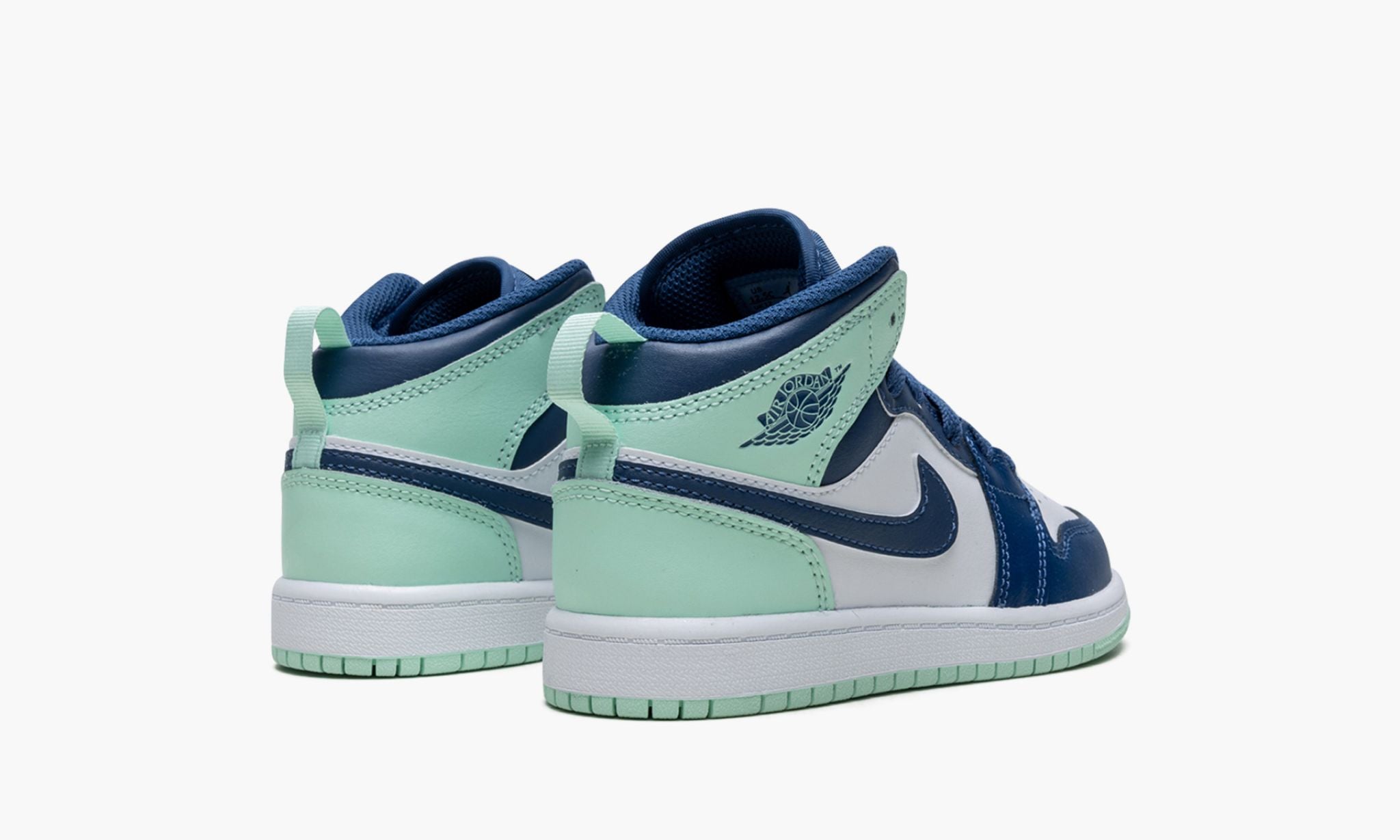 Jordan 1 Mid Mystic Navy Mint Foam (Taille enfant)