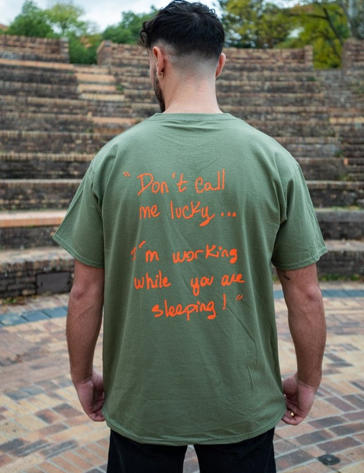T-shirt - "Cop Your Dream" Kaki