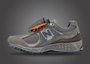 New Balance 2002R Grey Brown Pouch