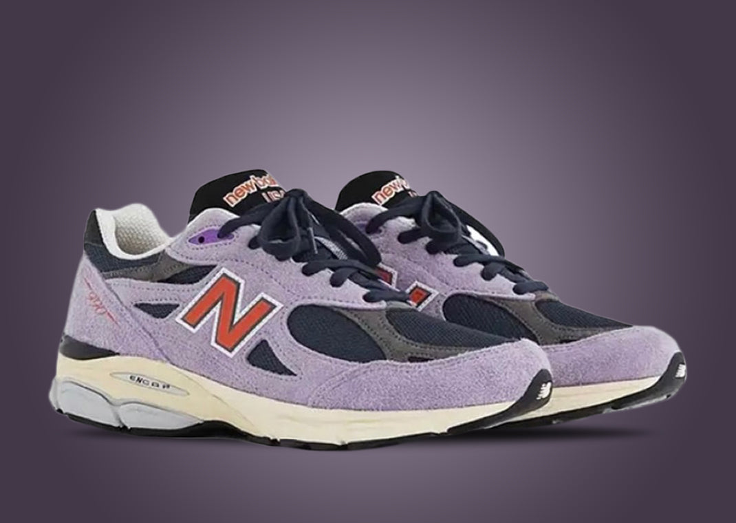 New Balance 990v3 MiUSA Teddy Santis Raw Amethyst