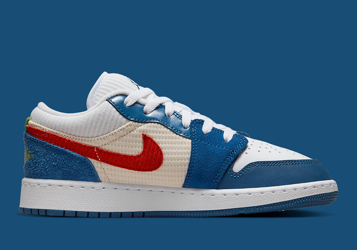 Air Jordan 1 Low SE French Blue Chutney White