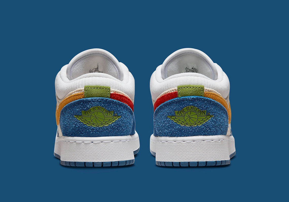 Air Jordan 1 Low SE French Blue Chutney White